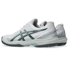 Asics Court Hunter FF - White/Ocean Haze - Heren Hockeyschoen