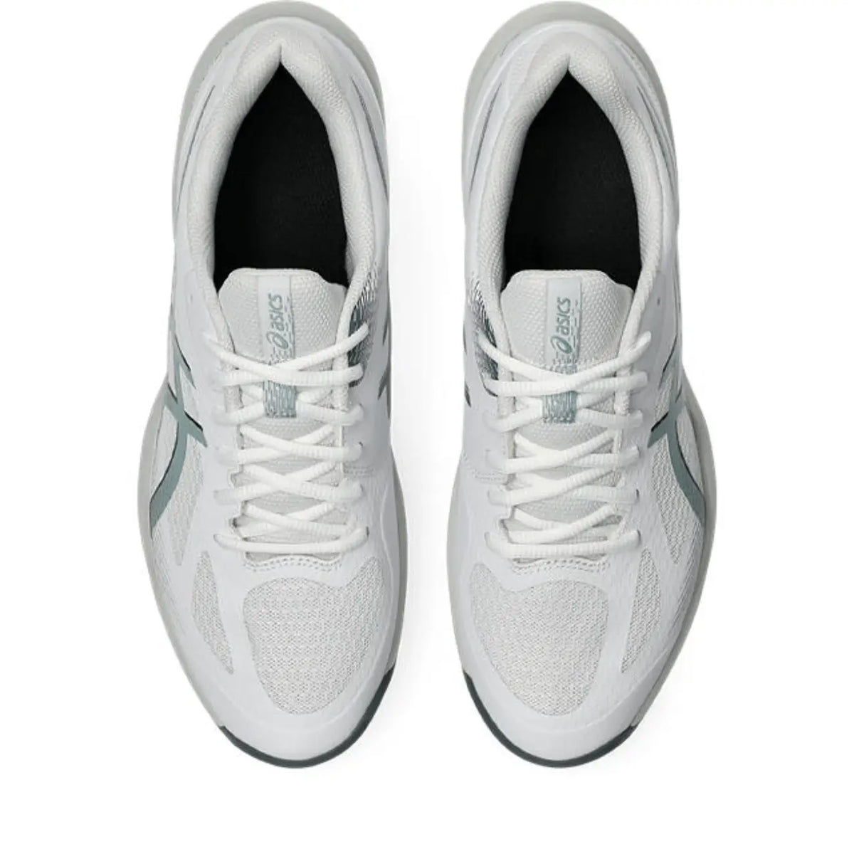 Asics Court Hunter FF - White/Ocean Haze - Heren Hockeyschoen