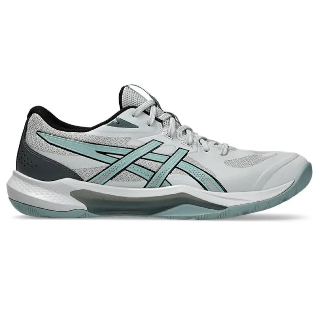 Asics GEL-Tactic 13 - Concrete/Ocean Haze - Heren Hockeyschoen