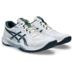 Asics GEL-Tactic 13 - White/Raw Indigo - Heren Hockeyschoen