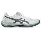 Asics GEL-Rocket 12 - White/Steel Grey - Heren Hockeyschoen