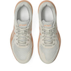 Asics Upcourt 6 - Soft Oat/Cantaloupe - Dames Hockeyschoen