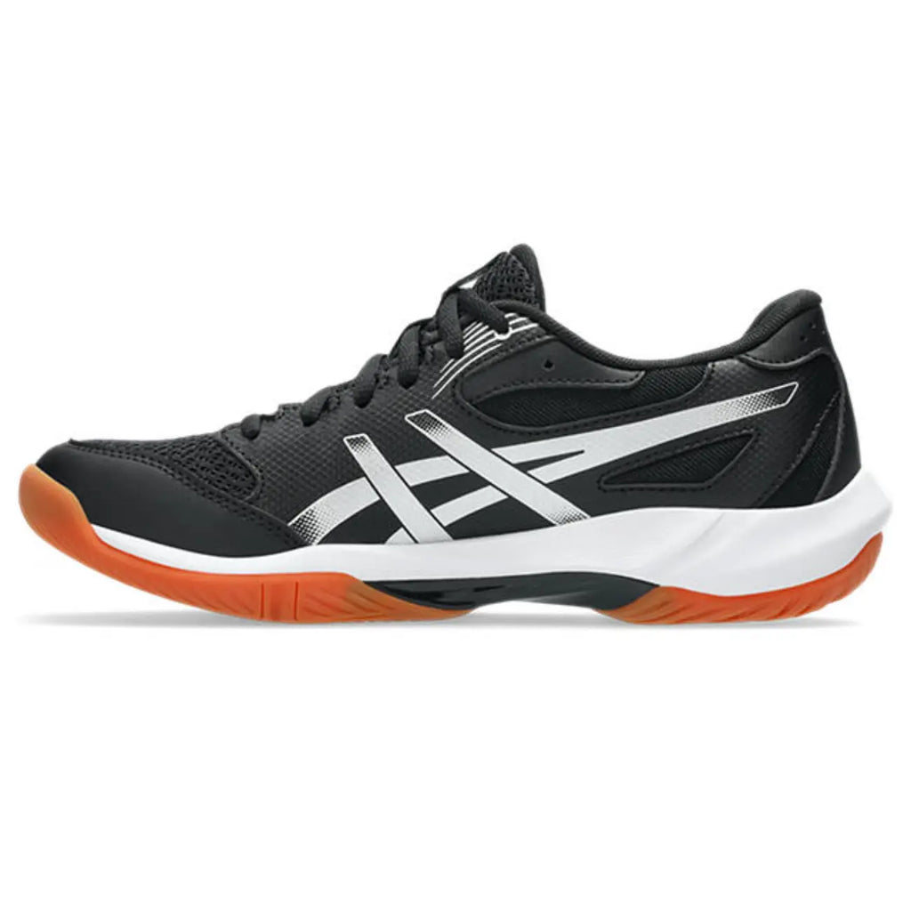 Asics GEL-Rocket 12 - Black/White - Dames Hockeyschoen