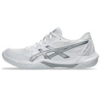 Asics GEL-Rocket 12 - White/Pure Silver - Dames Hockeyschoen