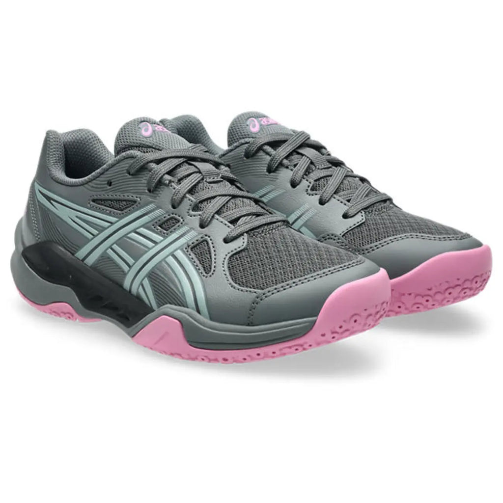 Asics GEL-Powerbreak GS - Steel Grey/Ocean Haze - Junior Hockeyschoen