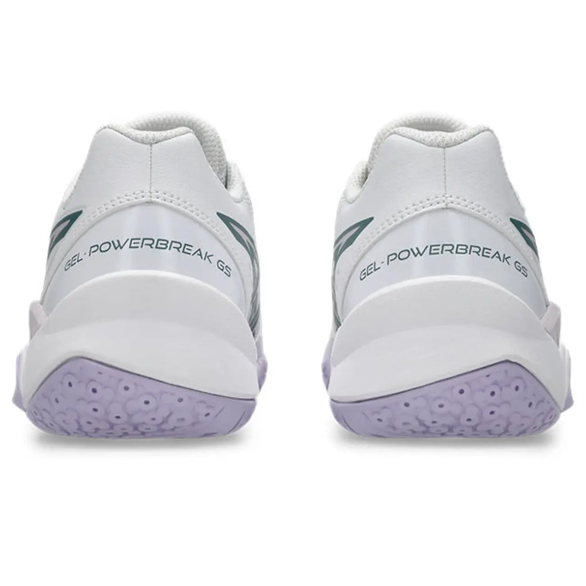 Asics GEL-Powerbreak GS - White/Foggy Teal - Junior Hockeyschoen