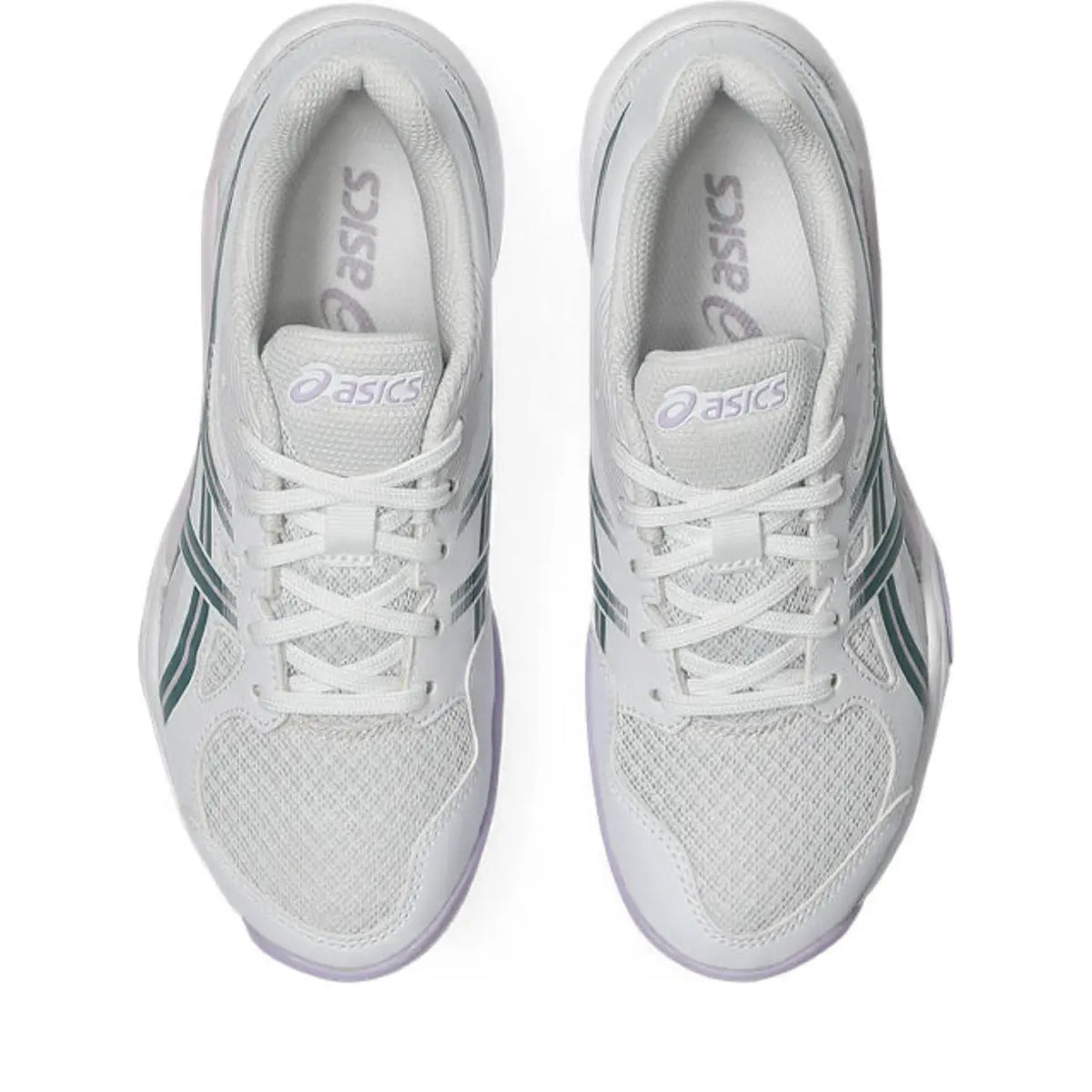 Asics GEL-Powerbreak GS - White/Foggy Teal - Junior Hockeyschoen