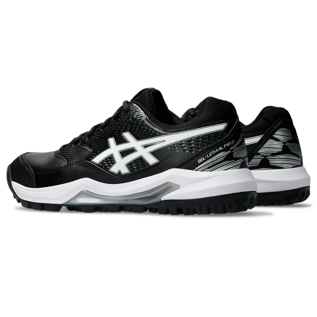 Asics GEL-Lethal Field 2 - Black/White Hockeyschoenen