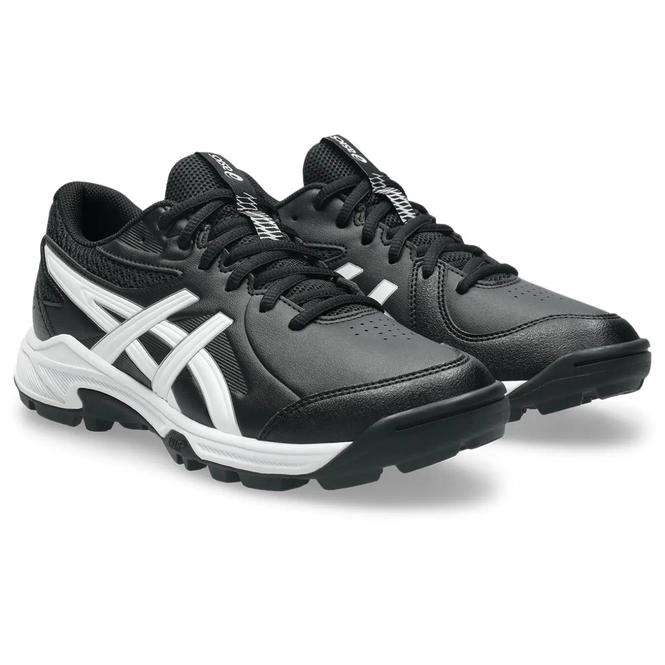 Asics GEL-Peake 3 GS - Black/White - Junior Hockeyschoenen
