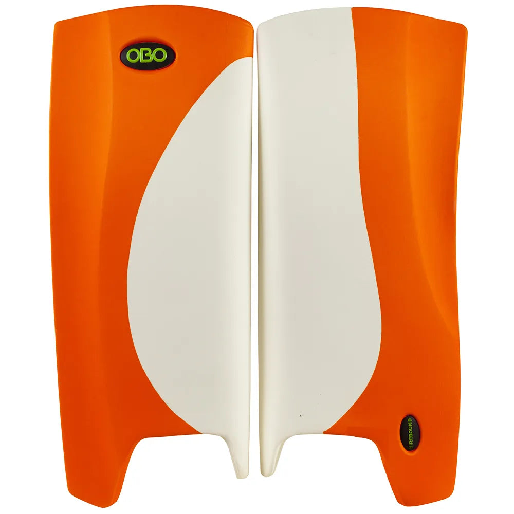 Obo Robo HI REBOUND Legguards White/Orange Wing Keeper
