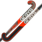 Grays GK8K Elite - Metallic Black/Fluoro Orange Hockeystick