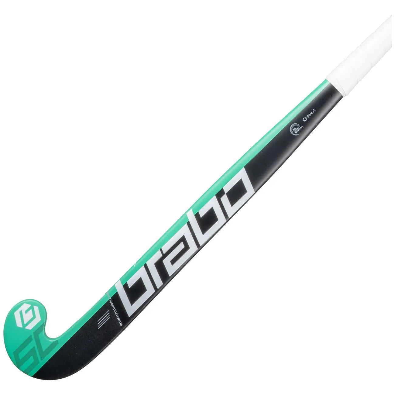 Brabo Tribute 50 PB Black/Aqua Hockeystick