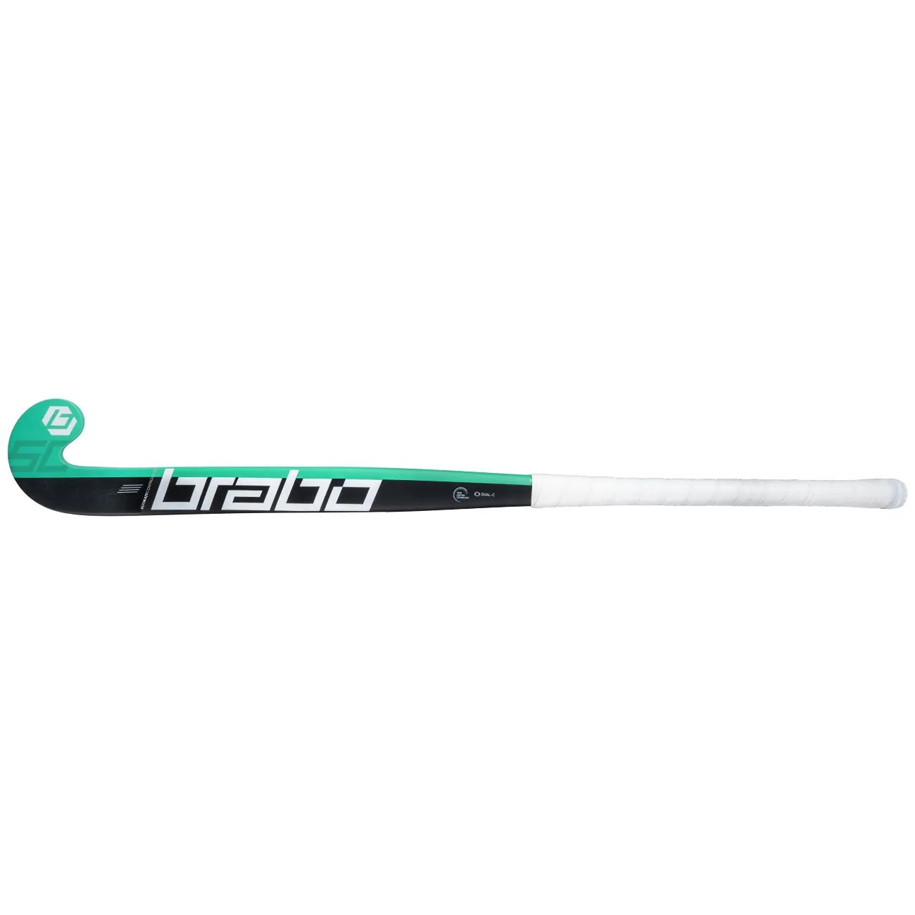 Brabo Tribute 50 LB Black/Aqua Hockeystick