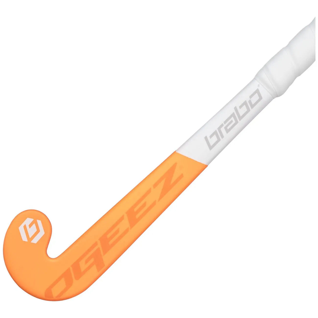 Brabo O'GEEZ Baby White/Orange 18" Hockeystick