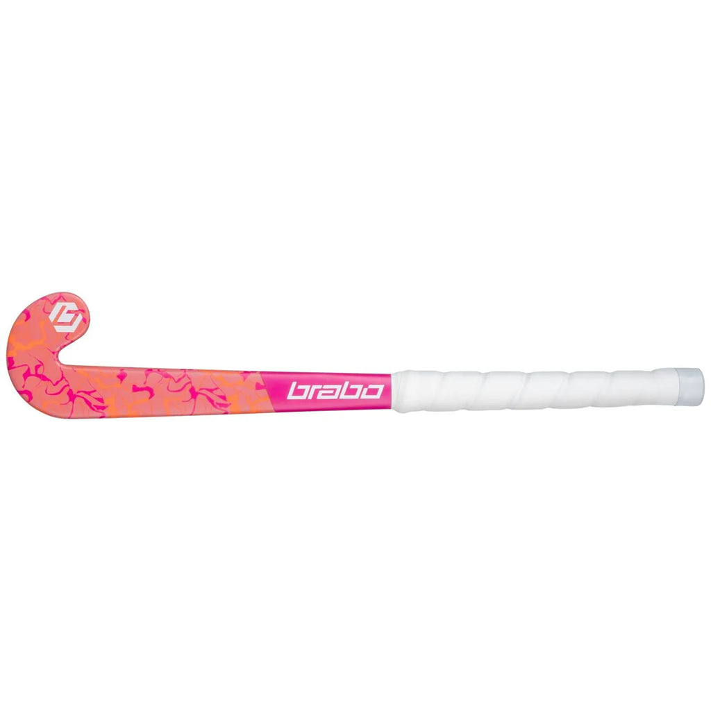 Brabo O'GEEZ Baby Marble Pink 18" Hockeystick
