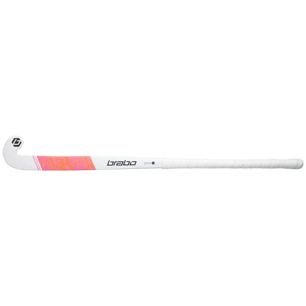 Brabo IT-Pure 40 CC White/Pink Hockeystick