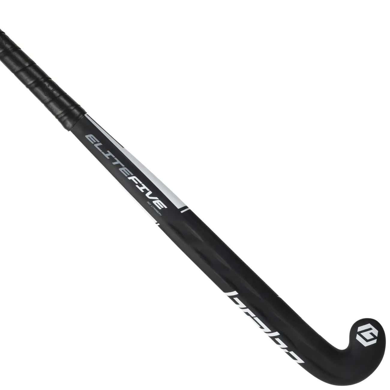 Brabo Elite Five WTB Carbon CC Bk/Wh Hockeystick