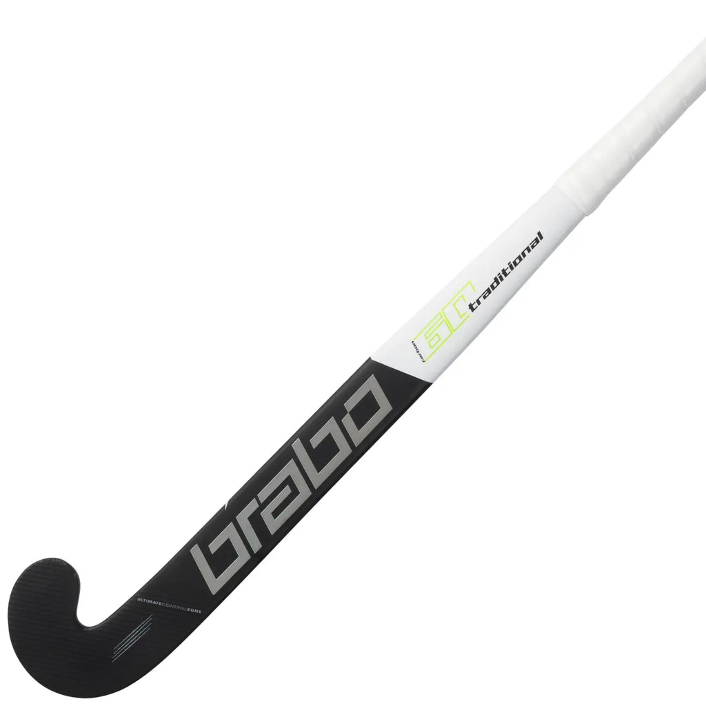 Brabo Traditional Carbon 60 LB Bk/Gn Hockeystick