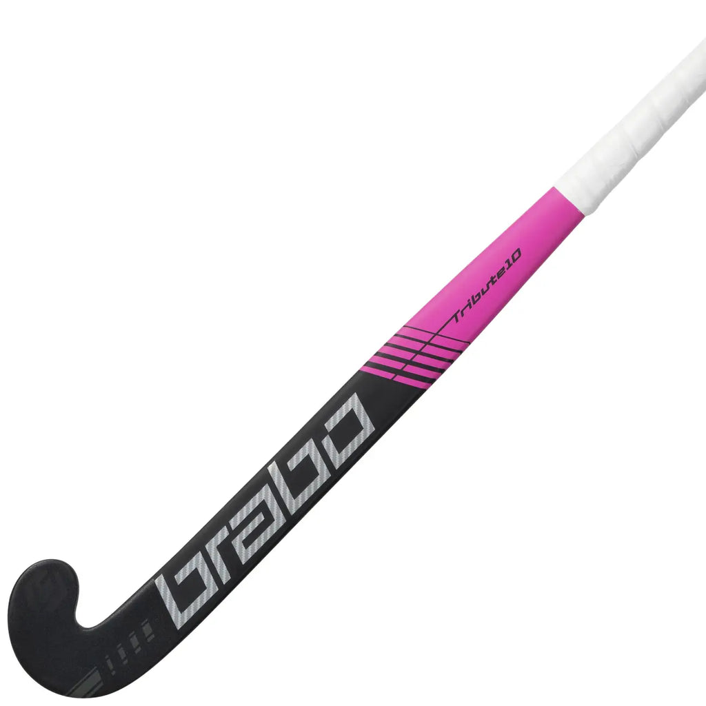 Brabo Tribute 10 PB Black/Pink Hockeystick