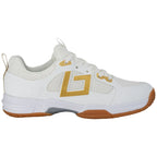 Brabo Shoe Indoor Tribute White/Gold Hockeyschoen