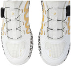 Brabo Shoe Elite Wh/Gold/Leo QuickLock Hockeyschoen