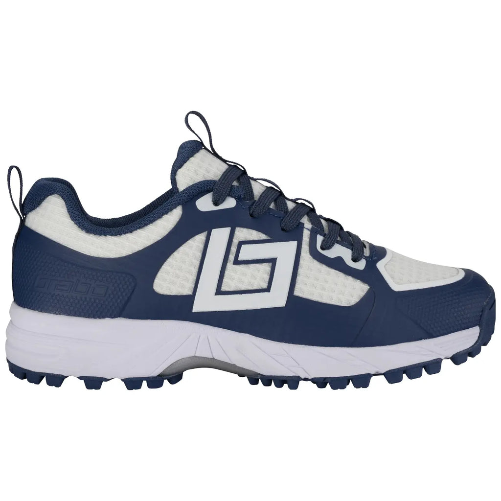Brabo Shoe Tribute Navy/White + Slides Hockeyschoen