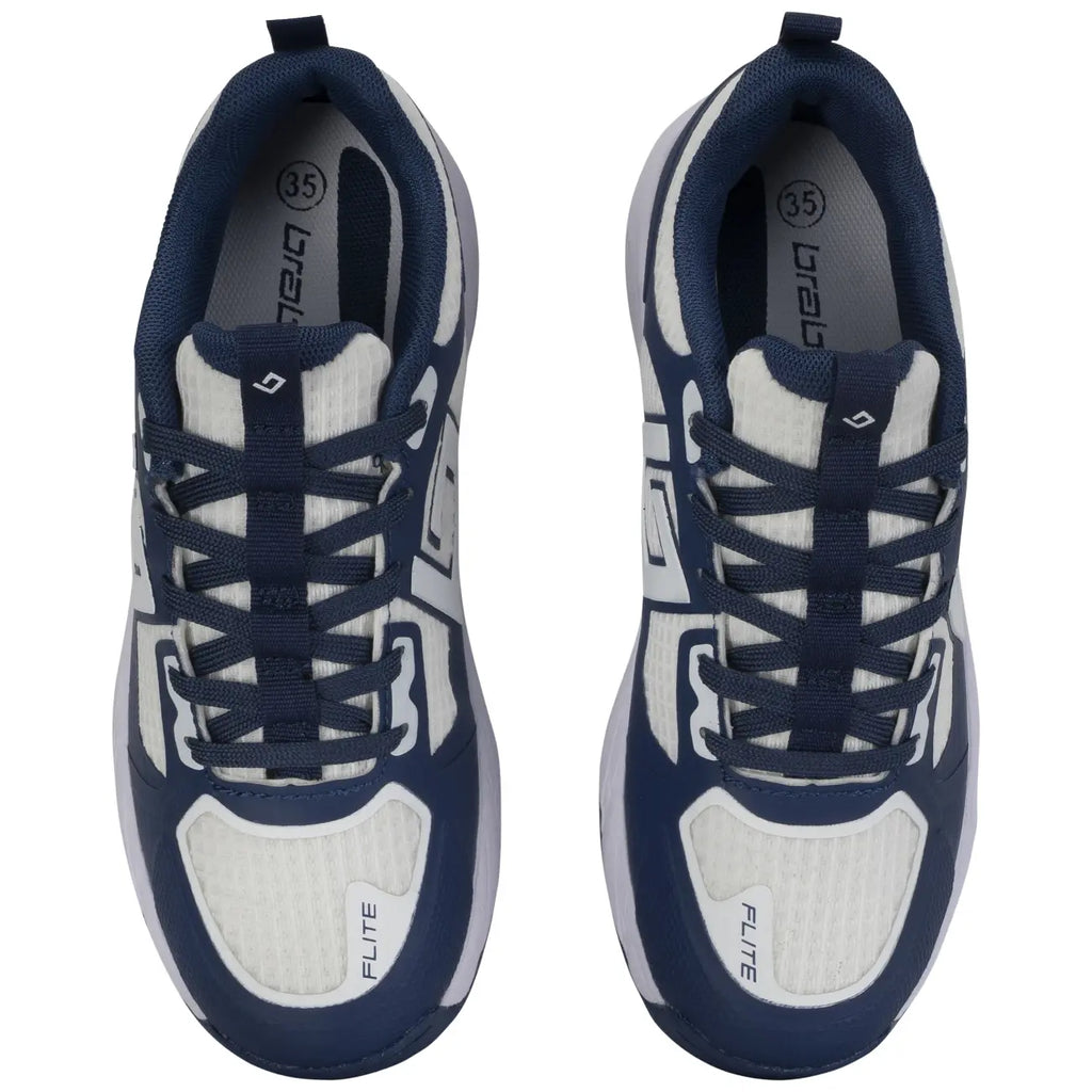 Brabo Shoe Tribute Navy/White + Slides Hockeyschoen