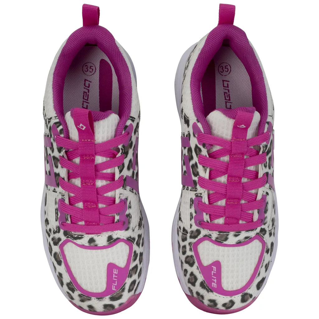 Brabo Shoe Tribute Leopard/Pink + Slides Hockeyschoen