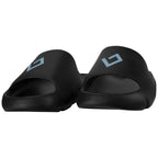 Brabo Shoe Tribute Black/L. Blue + Slide Hockeyschoen