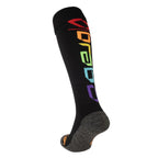 Brabo Socks Tech Black Rainbow - productfoto 2