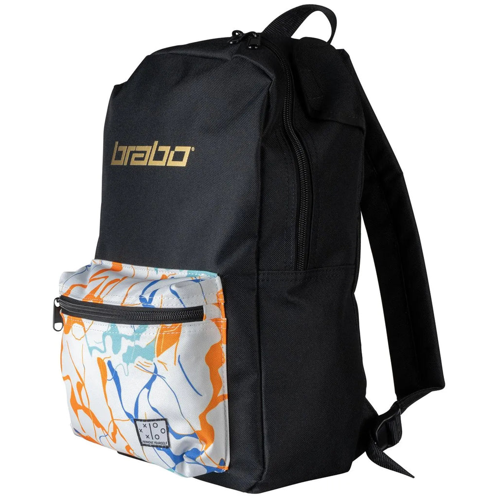 Brabo Backpack Force Black/Marble White Tassen