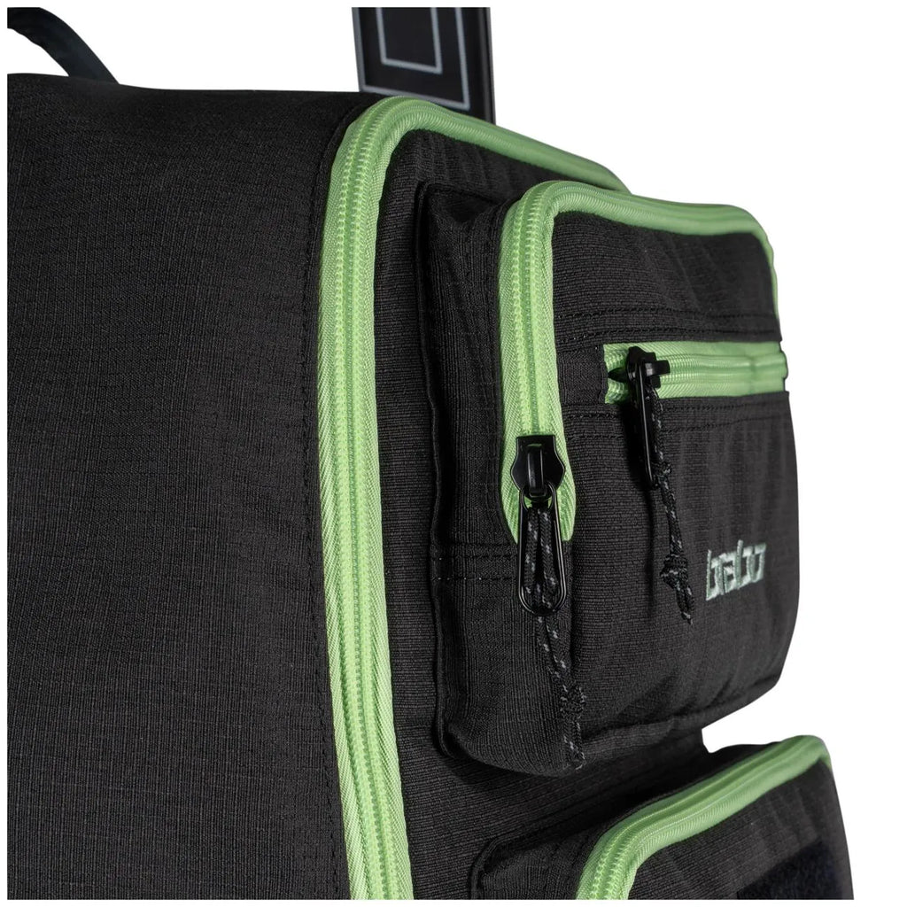 Brabo Backpack Elite SR Black/Lime Tassen