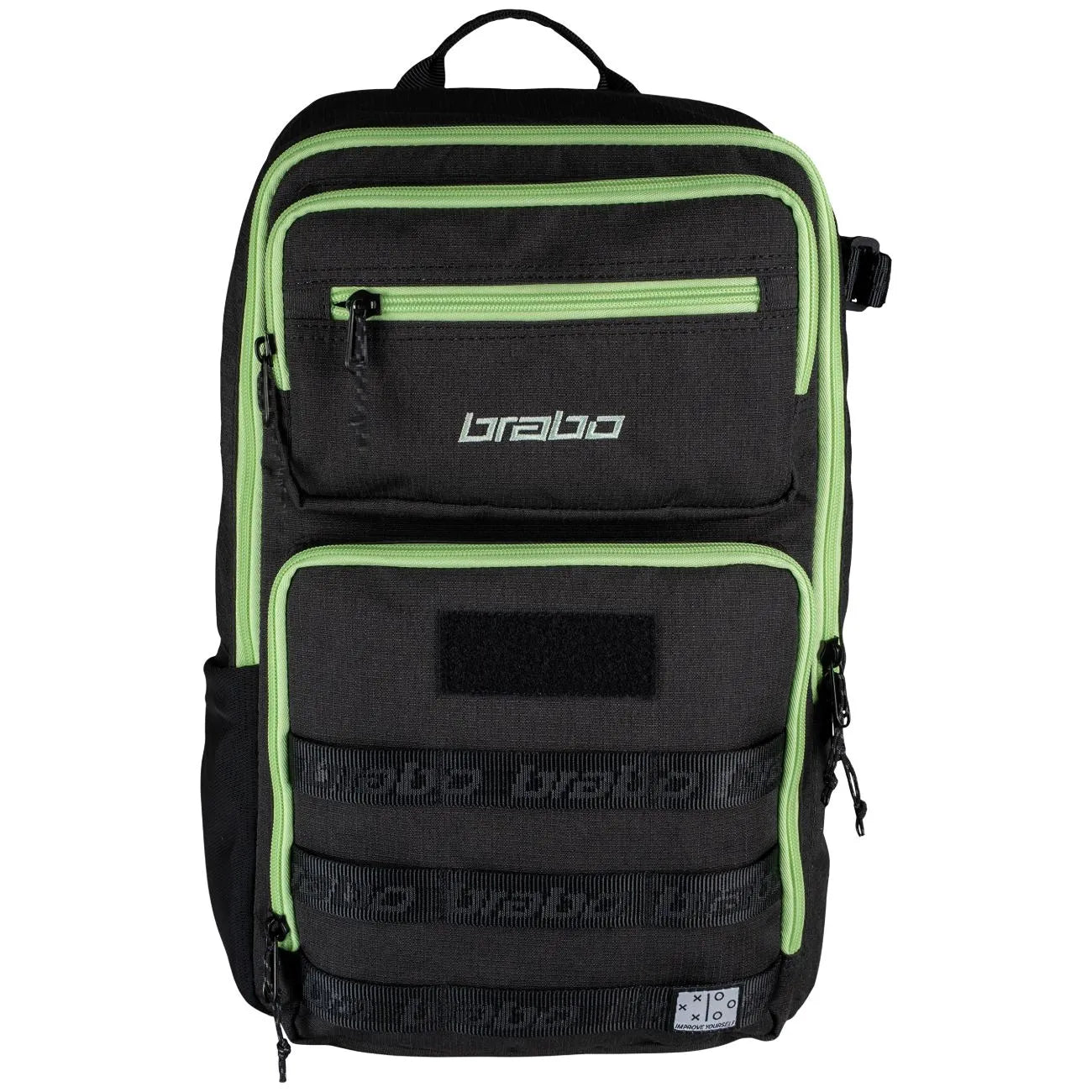 Brabo Backpack TraditionalBlack/Lime Tassen