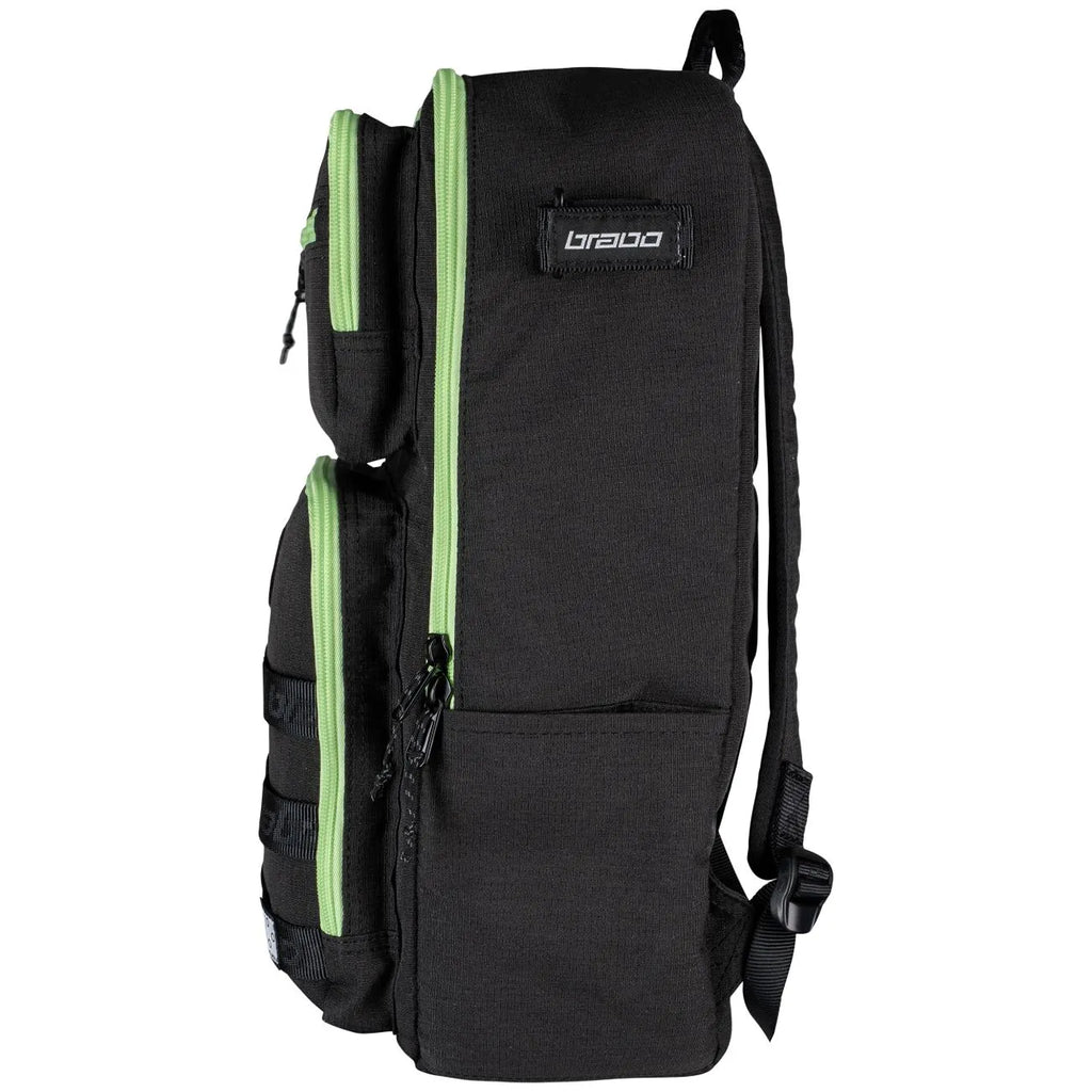 Brabo Backpack TraditionalBlack/Lime Tassen