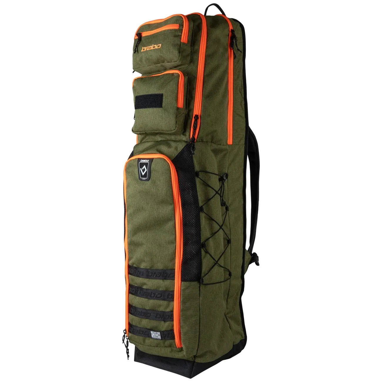 Brabo Stickbag Traditional D. Gn/Orange Tassen
