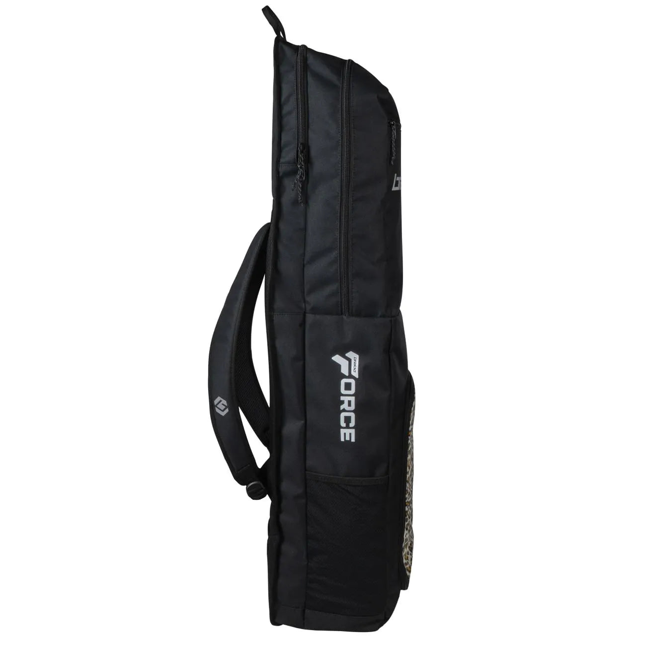 Brabo Stickbag Force Black/Leopard Tassen
