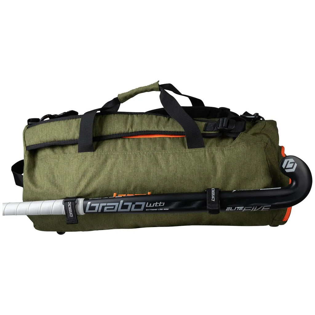 Brabo Duffle Traditional Dark Green/Orange Tassen