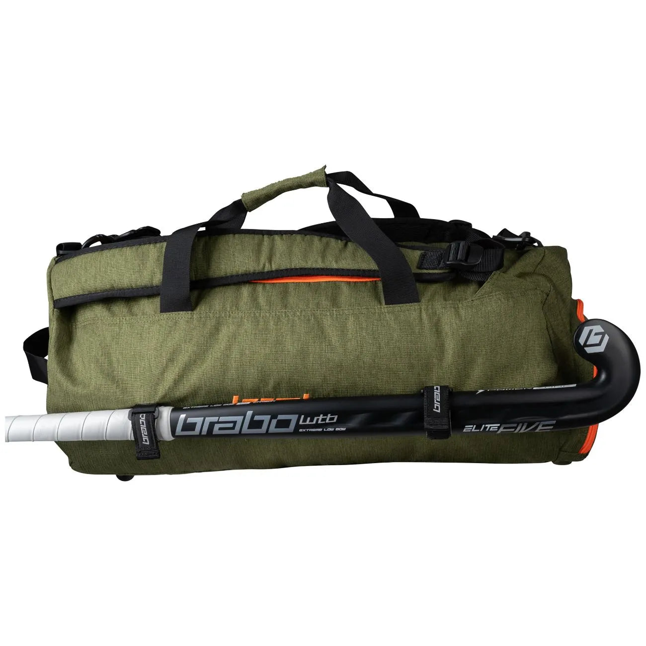 Brabo Duffle Traditional Dark Green/Orange Tassen