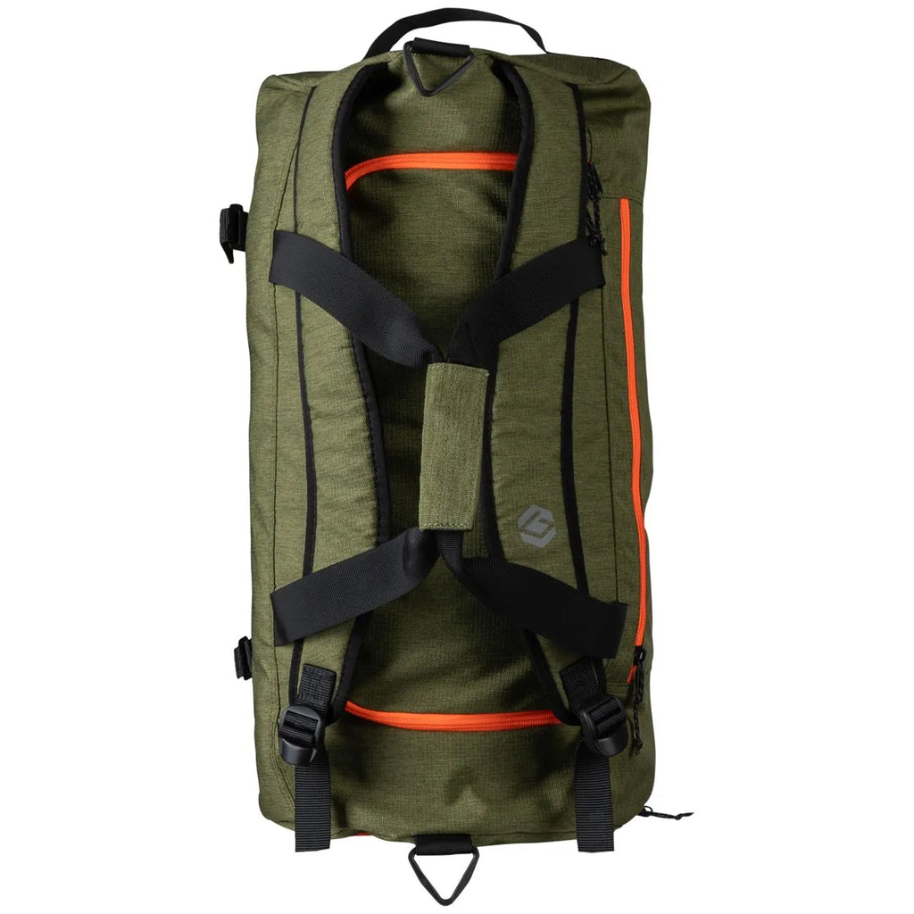 Brabo Duffle Traditional Dark Green/Orange Tassen