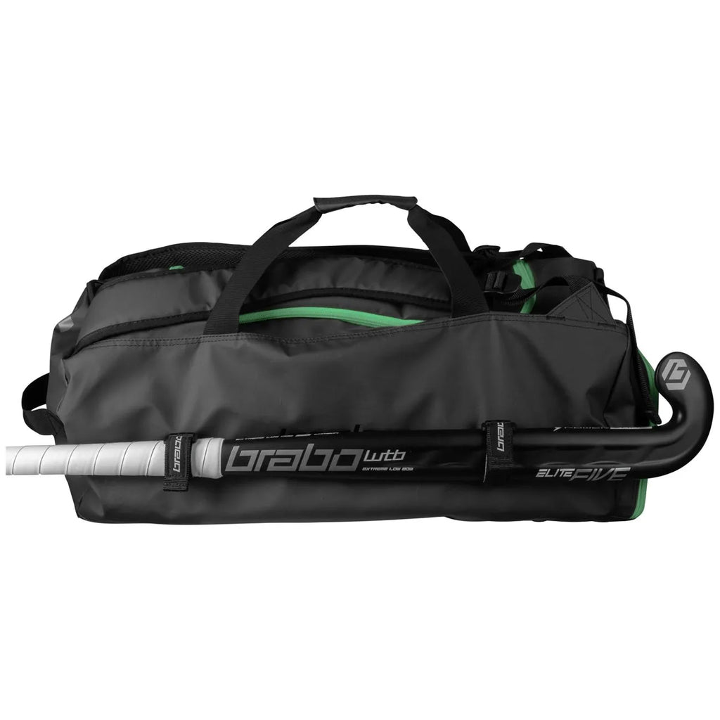 Brabo Duffle Elite Black/Lime Tassen