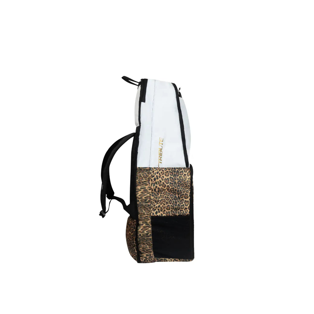 Brabo Stickbag Tribute White/Leopard
