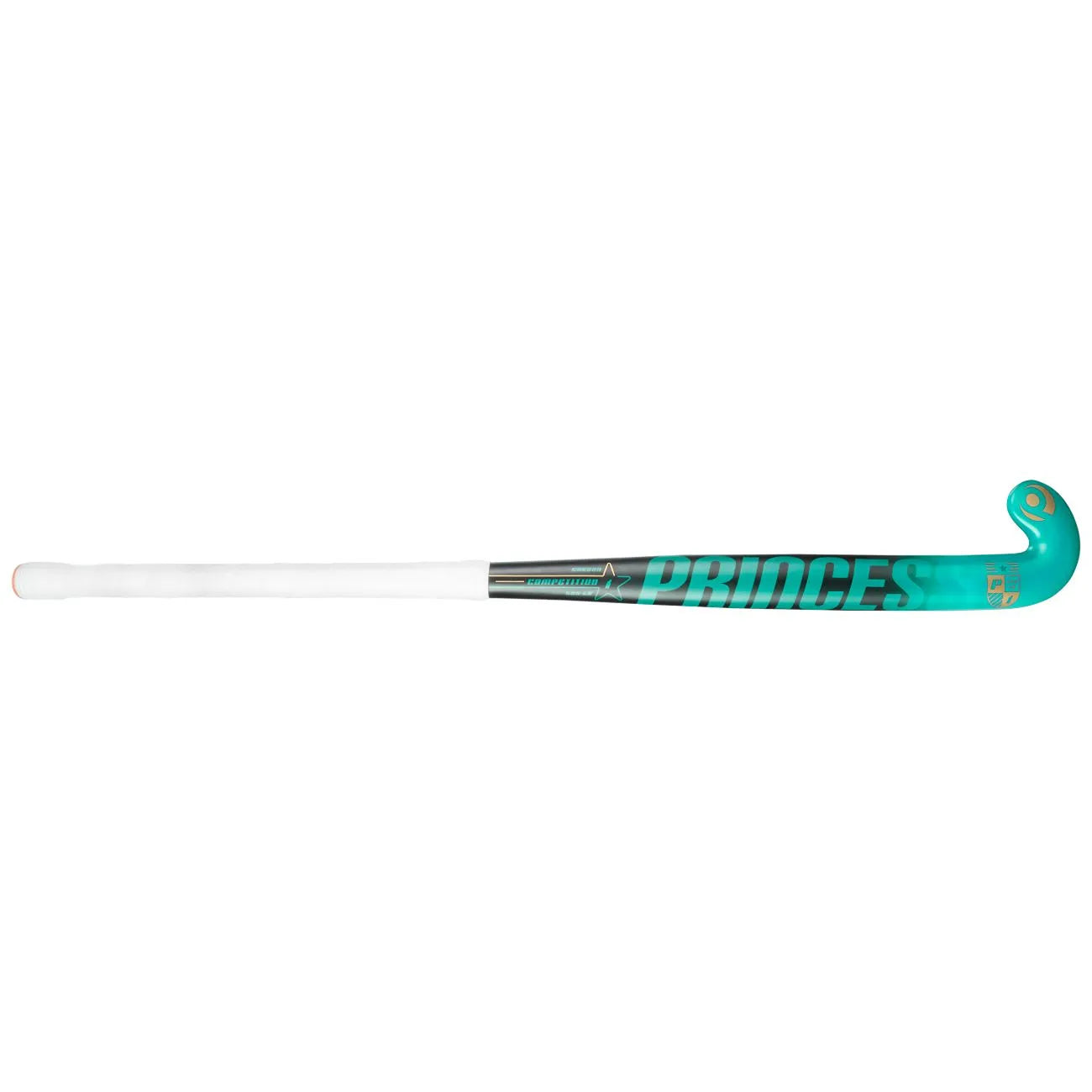 Princess Comp. 1 STAR Bk/Aqua Jr Bow Hockeystick