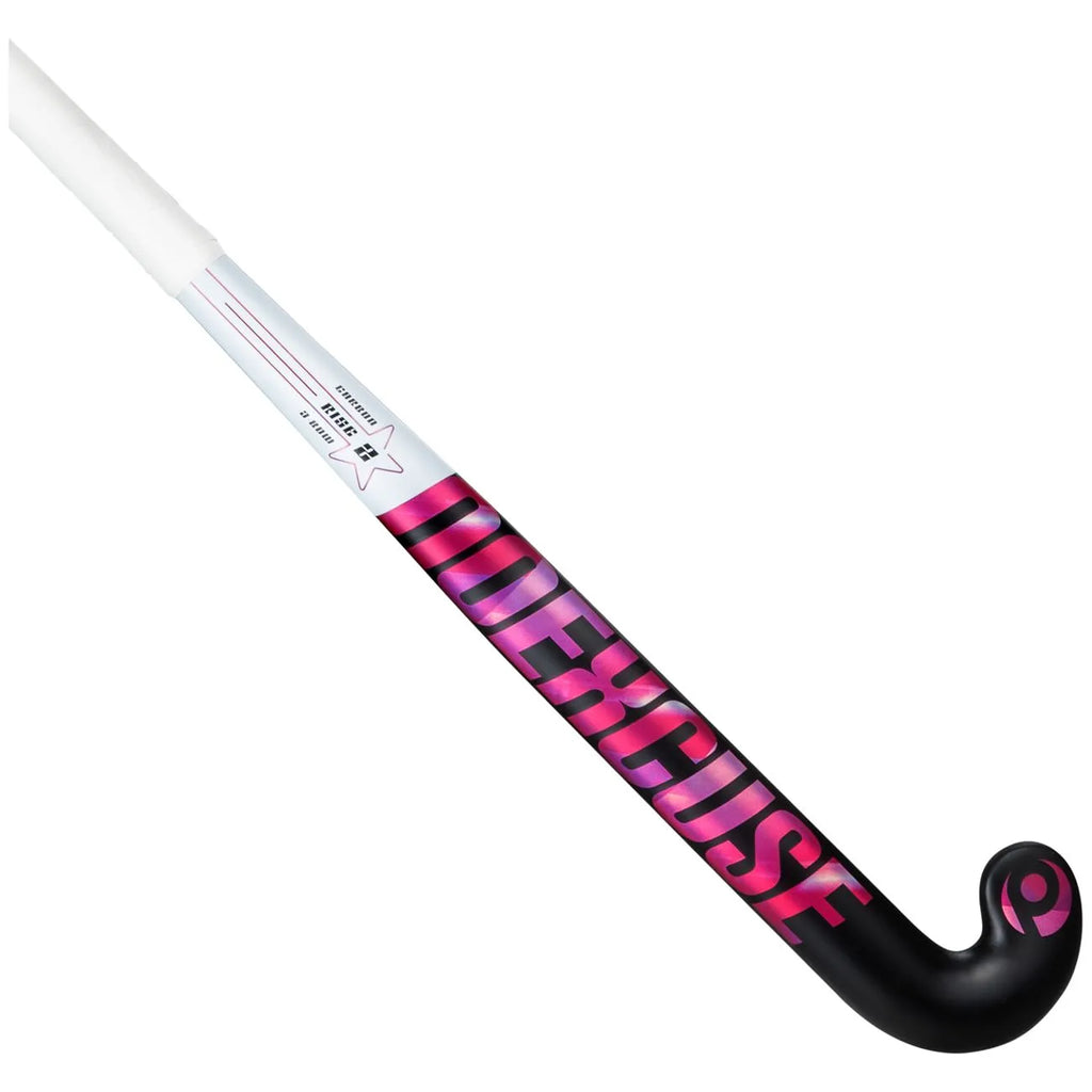 Princess No Excuse Rise P1 Bk/Pi Jr Bow Hockeystick