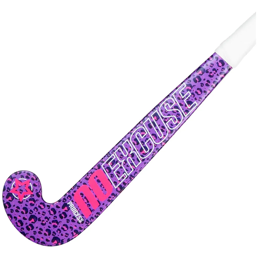 Princess JR Woodcore Leo Pu/Neon Pi 18" Hockeystick