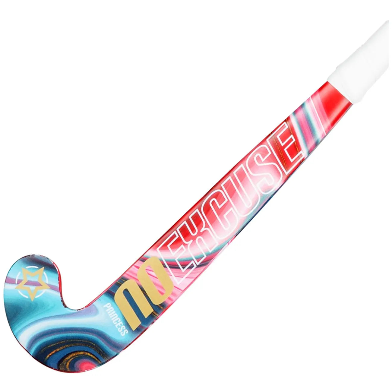 Princess JR Woodcore Marble Pink 18" Hockeystick
