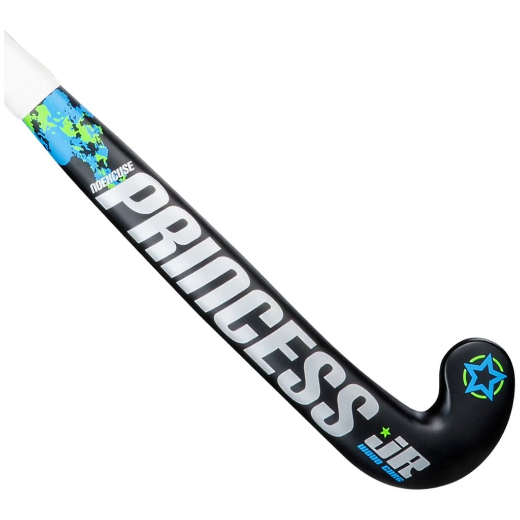 Princess JR Woodcore Black/Green 18" Hockeystick