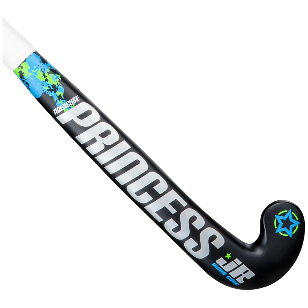 Princess JR Woodcore Black/Green 18" Hockeystick