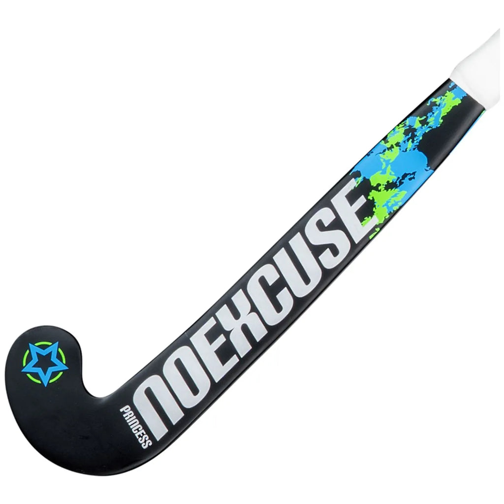 Princess JR Woodcore Black/Green 18" Hockeystick