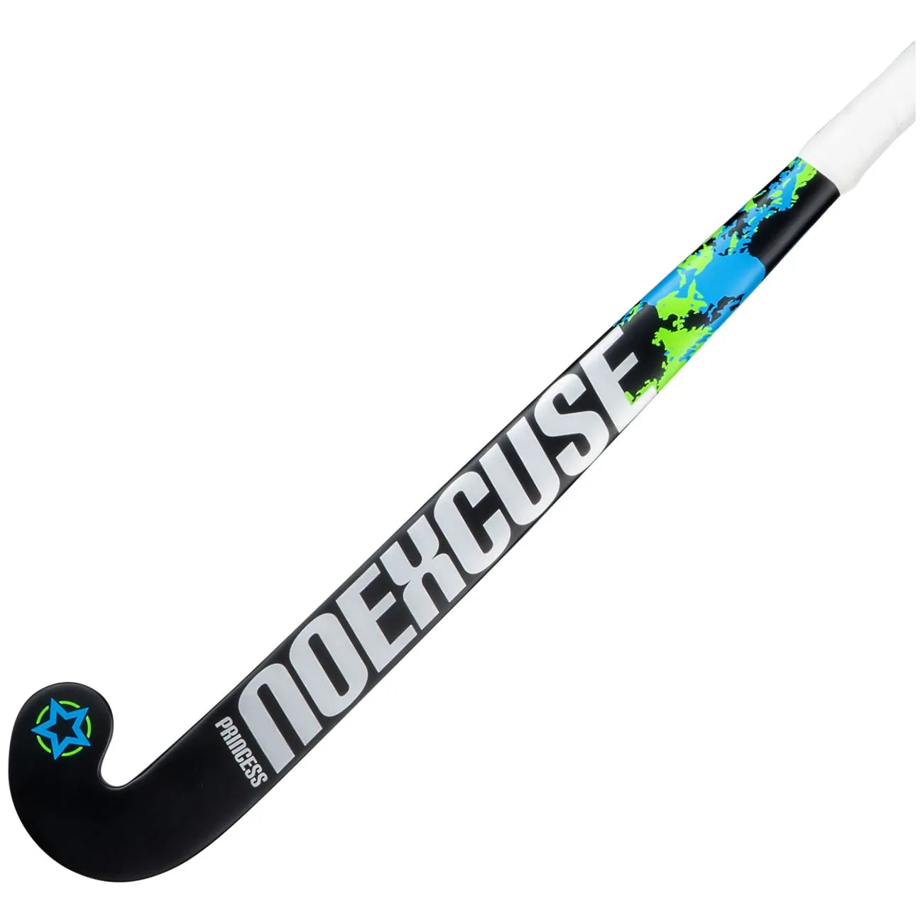 Princess JR Woodcore Black/Green Hockeystick