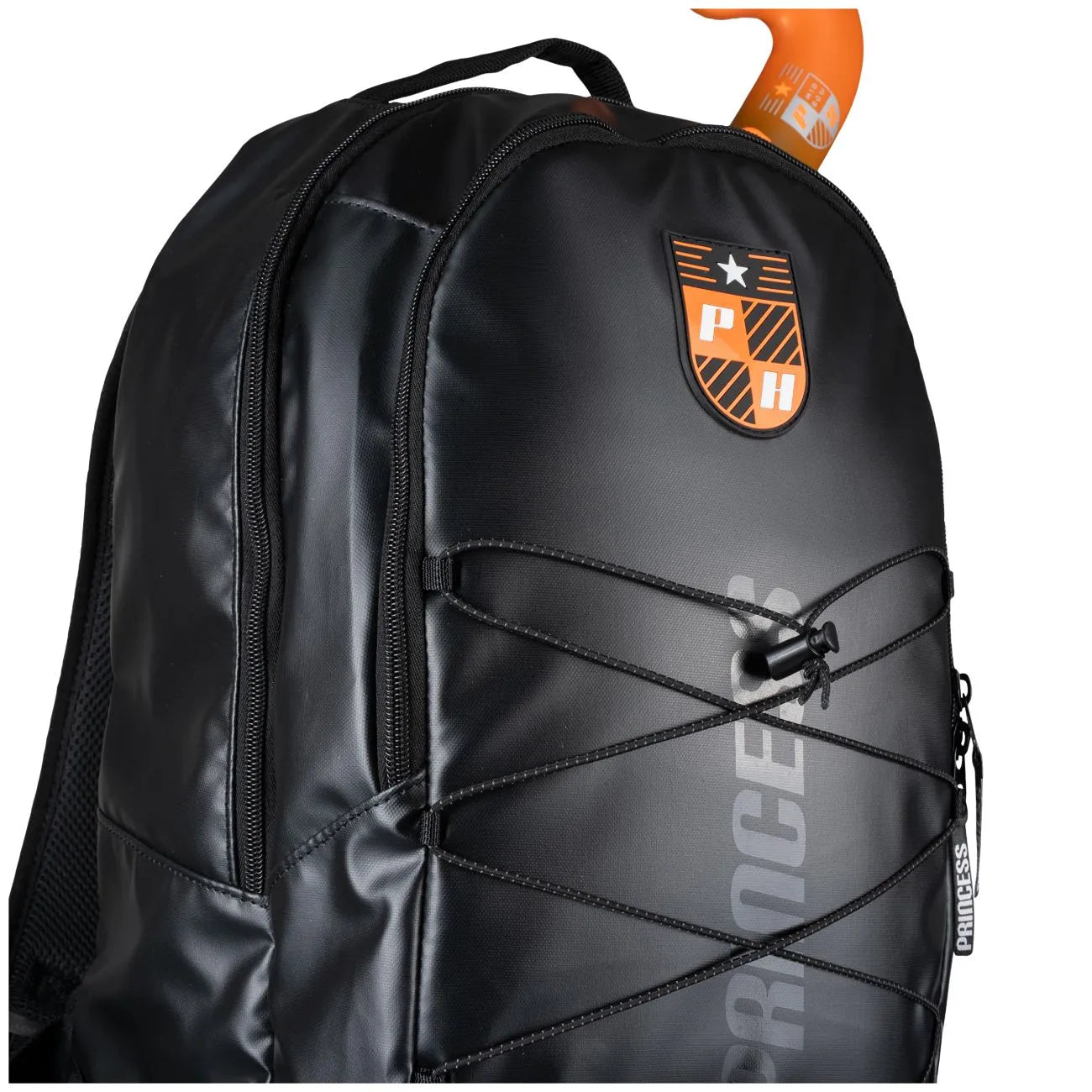 Princess Backpack Premium Black White Tassen